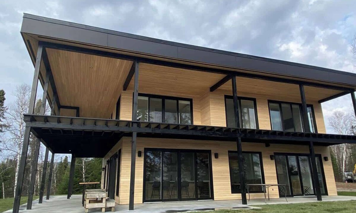Saint-David-de-Falardeau Ski Chalet | Échappée | Tavata Chalets | retraite boréale