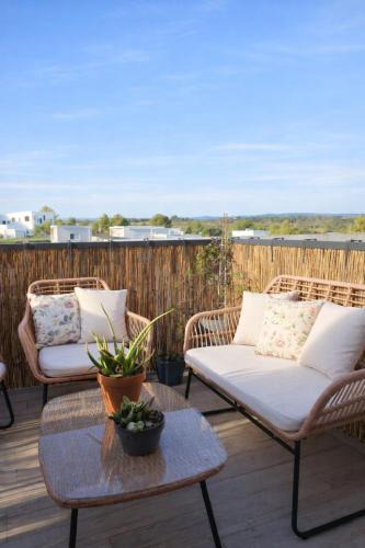 Juvignac Apartment | Éco-cocon tout confort - T2, 4P, entre mer et rivière, proche Montpellier