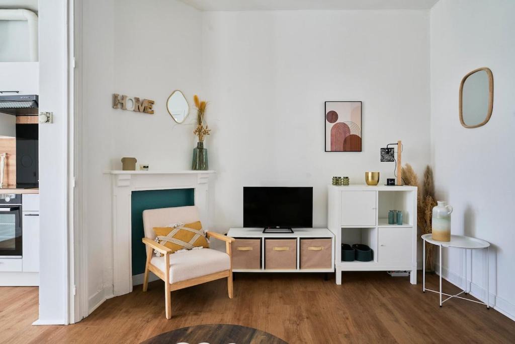 Lambersart Apartment | Élégant T2, charmant,