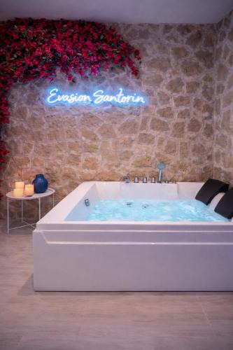 Sainte Marie - Saint Leon Apartment | Évasion Santorin - Jacuzzi & Relax