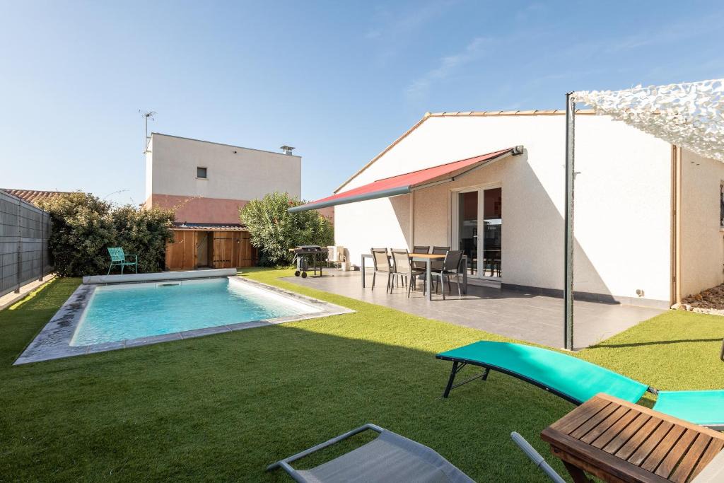 Vendres House | Ô Soleil - Avec piscine privée