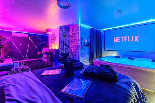 Neuvireuil Apartment | Ôspa Zen - Suite Privative avec Spa, Vidéo Projecteur, Parking