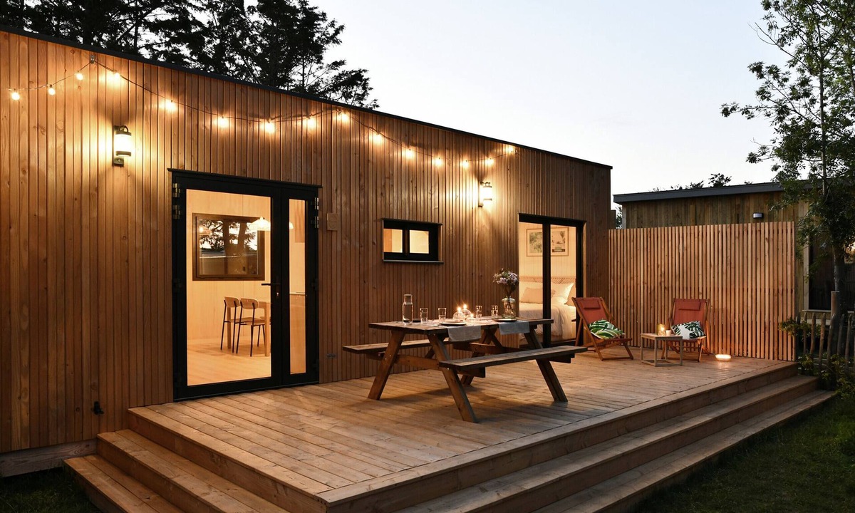 La Bree-les-Bains Cabin | Ø Lodge les jardins d'iode proche mer