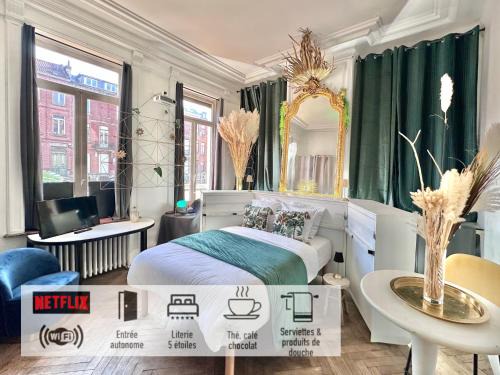 Tourcoing House | 07 chambre Bartown - La Villa ORA