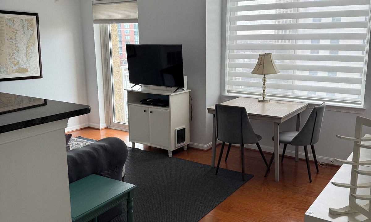 Downtown Condo | 1-bedroom condo in charming Silver Spring steps from EVERYTHING