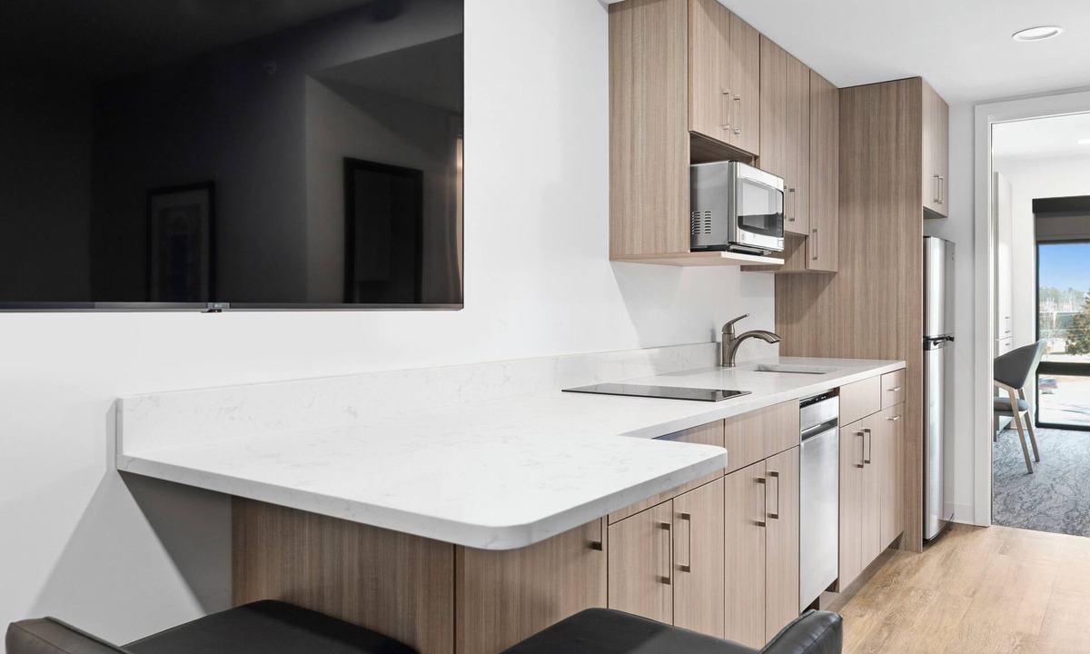 Scarborough Apartment | 1-bedroom hotel suites in Scarborough with essentially stocked kitchens.