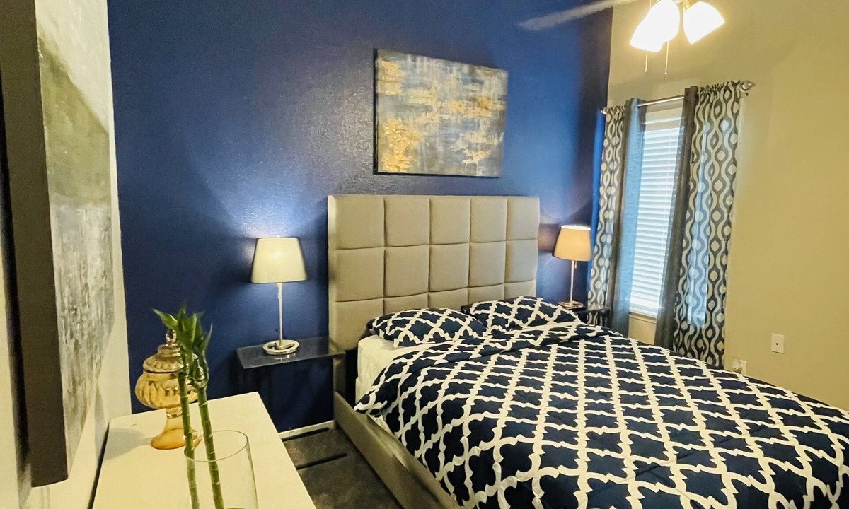 Central Arlington Apartment | 1 bedrooms 2 beds LOFT Quiet and comfortable 75” tv