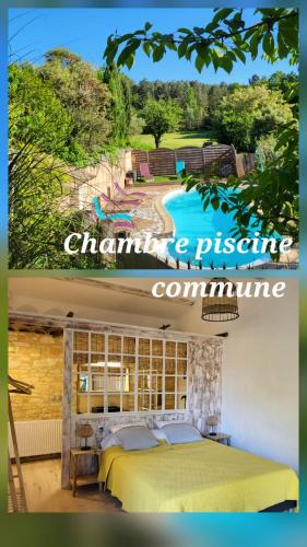 Vagnas House | 1 Chambre piscine commune et 1 Gite piscine privée La Sauvasse