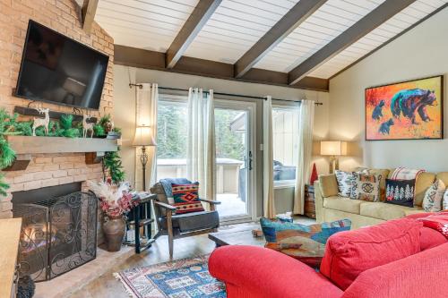 Incline Village House | 1 Mi to Diamond Peak Ski Resort: Forest-View Condo