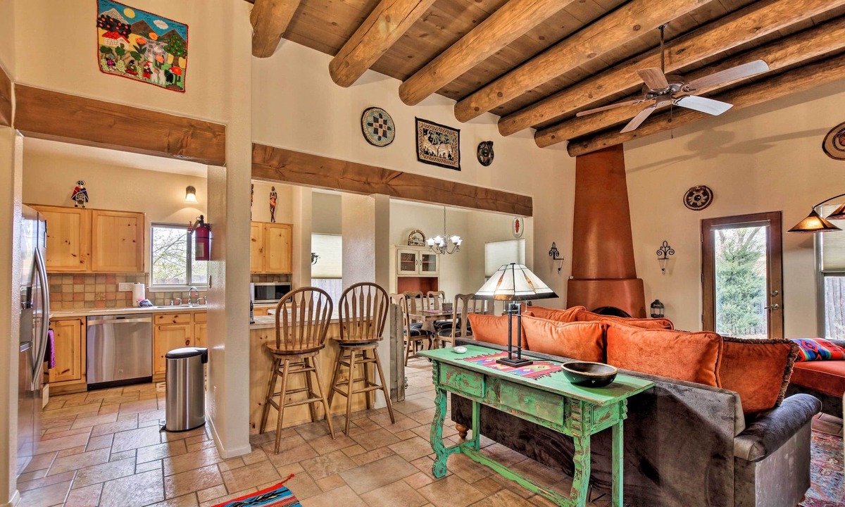 West Manhattan House | 1 Mi to Santa Fe Plaza: Quiet Home w/Patio