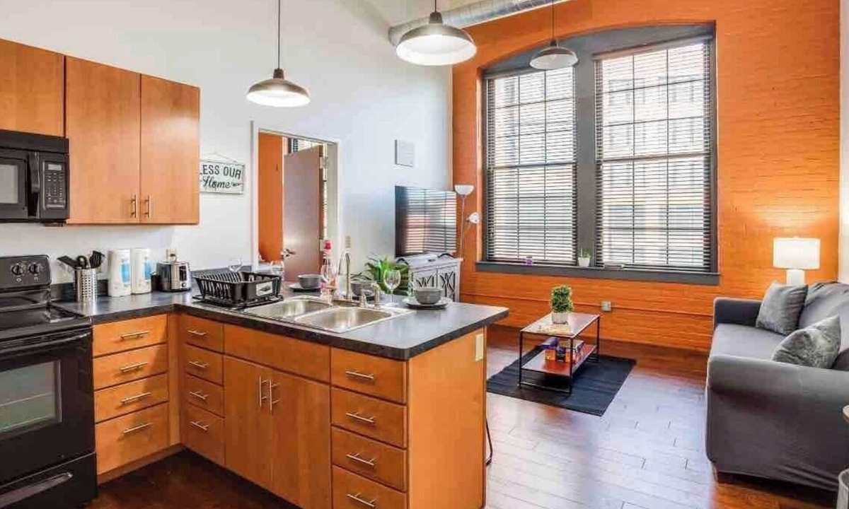 Rochester Apartment | 🌆^1 NY Style Centric Loft with King Bed by Park av