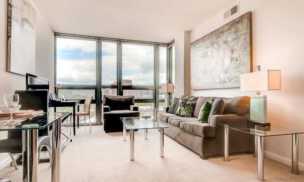 Aurora Highlands Apartment | 10 min drive to Capitol 2 BR | Business Center