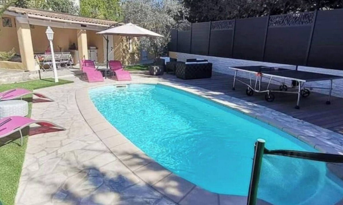 Le Cannet Villa | 10 min. from Cannes, garden level with private pool, ideal for families