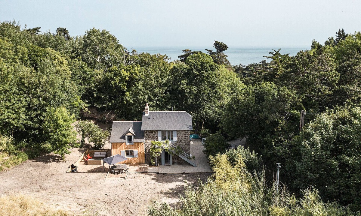Saint-Coulomb Villa | 100 m from the sea, Natura 2000, Cancale/St Malo, 4/6 pers, Eco Responsible, Dog