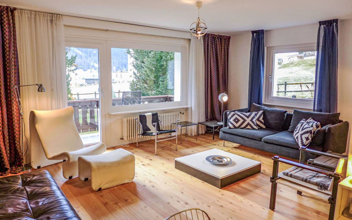 Zuoz Apartment | 100 m² Apartment ∙ 2 bedrooms ∙ 4 guests