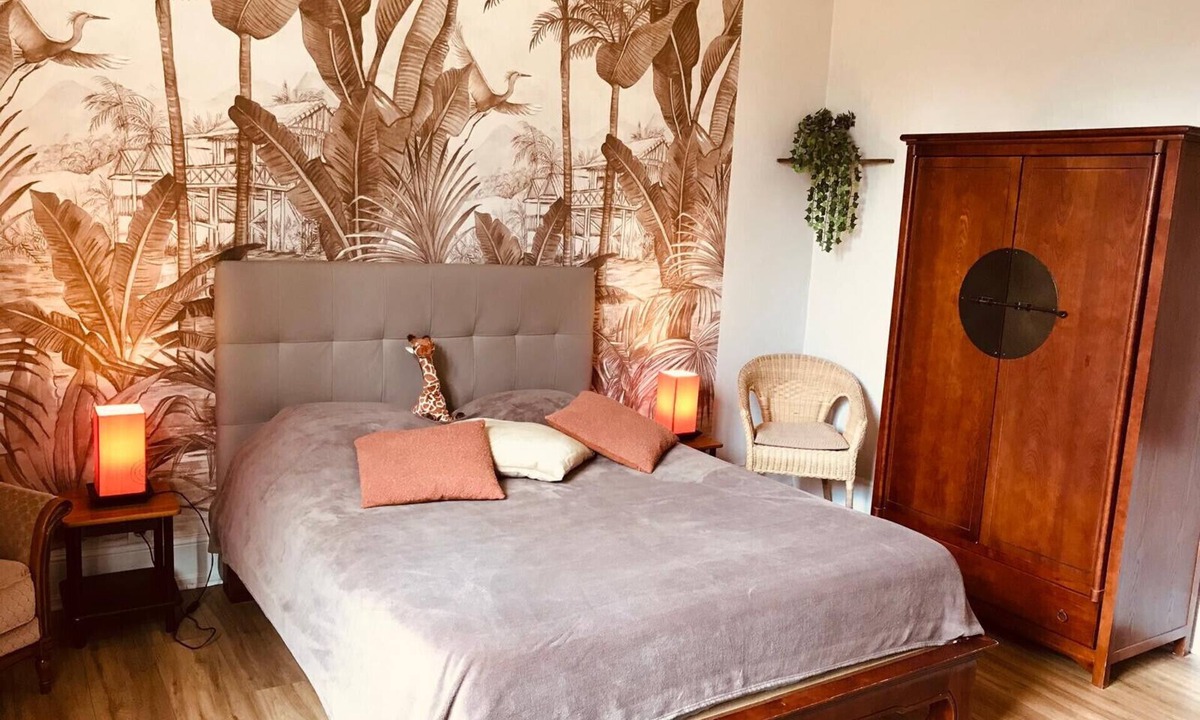 Ecueille Bed & Breakfast | 11/Logement 4 pers sdb privée wifi-cuisine commune