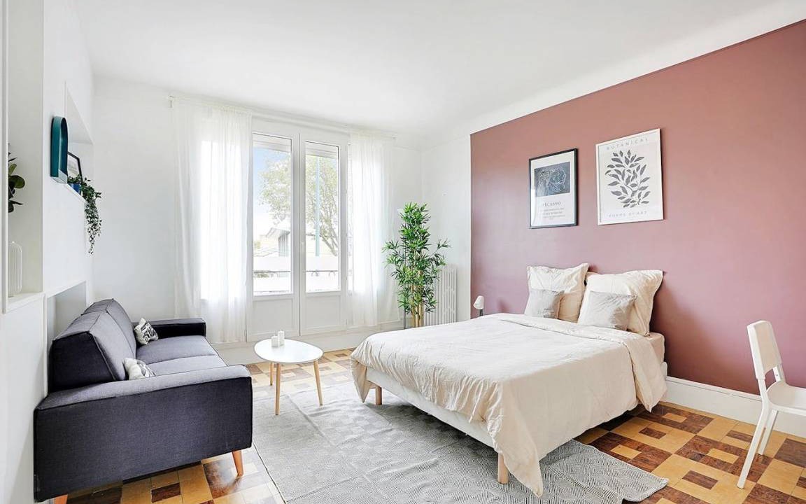 Clamart Resort | 116 m² Private room ∙ 1 bedroom ∙ 5 guests