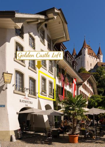 Thun Apartment | 120m2 l Golden Castle Loft l Old Town l Thun
