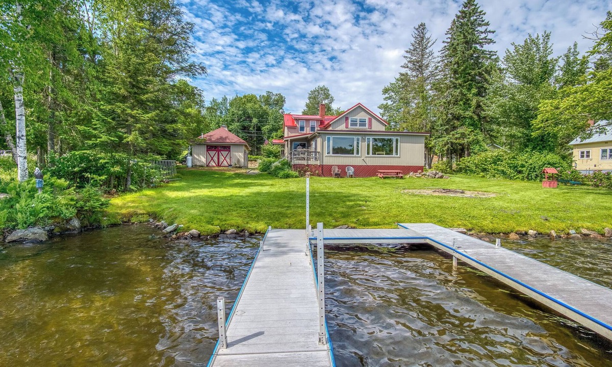 Oquossoc House | 130 Shore Road - Rangeley Lake with dock and pet friendly