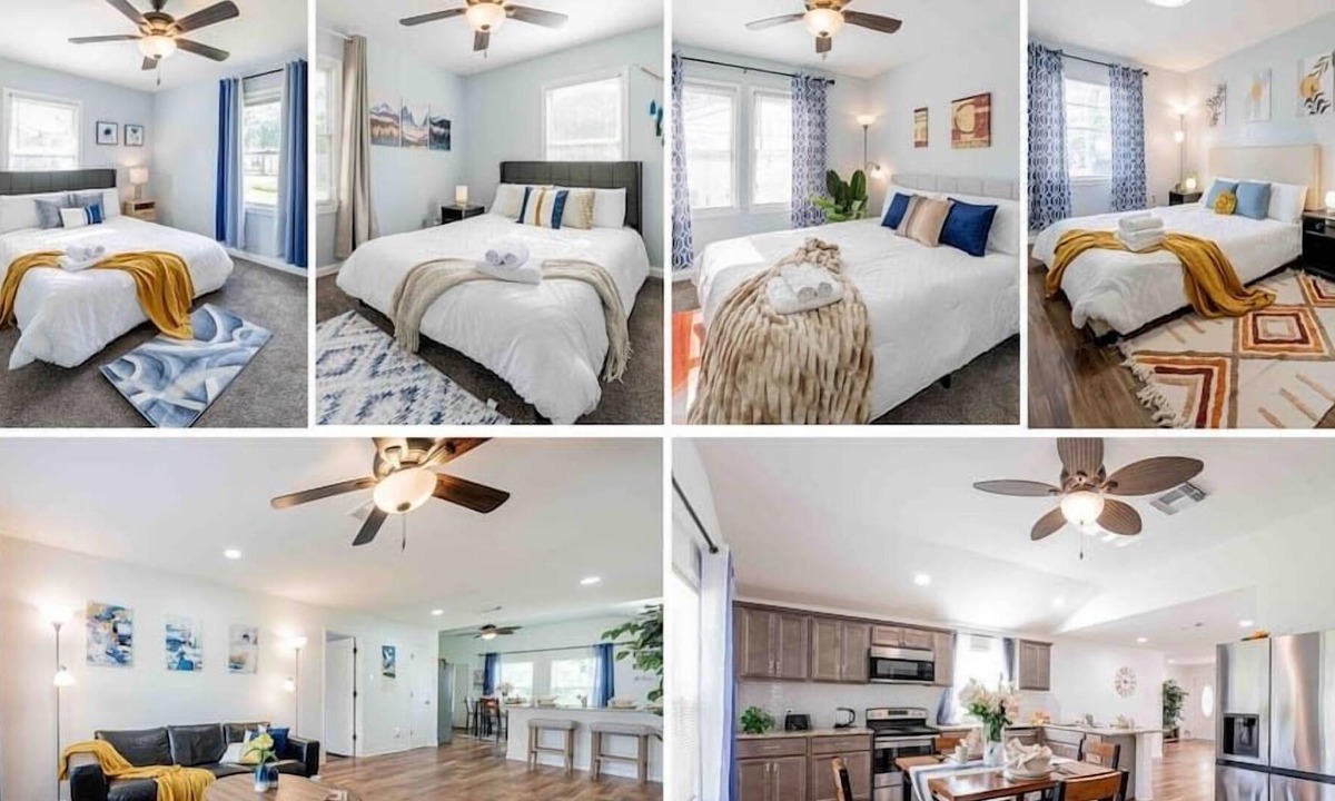 North Shore House | 13335 NEW cozy 4BR Emporia Escape