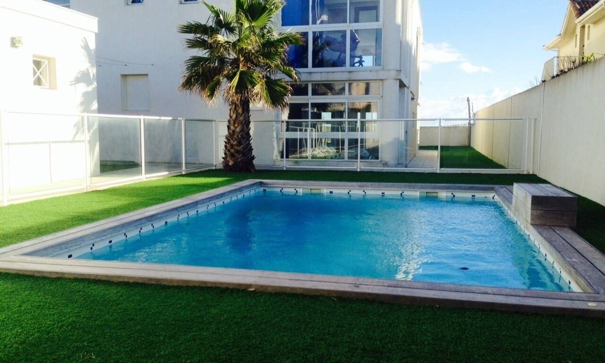 Carnon-Plage House | 140 M2 LARGE STANDING APARTMENT/1st LINE/SEA VIEW/DIRECT POOL