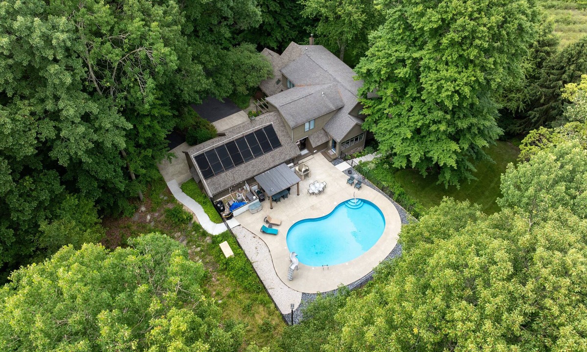 West Olive House | 15-Acre Private Resort | Pool, Sauna, Hot Tub, Sleeps 14