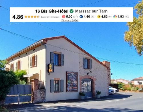 Marssac-sur-Tarn Apartment | 16 Bis-Gîte-Hôtel-Appartement