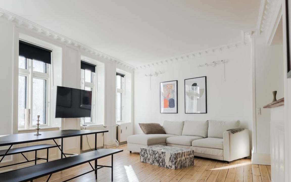 Copenhagen City Centre Apartment | 160 m² Apartment ∙ 3 bedrooms ∙ 8 guests