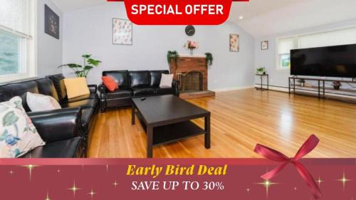 Randolph Apartment | 17 - 4BR Randolph - Cozy & Private Single House