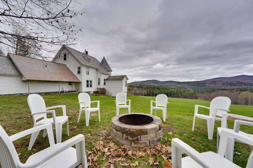 Cavendish House | 17-Acre Vermont Escape w/Panoramic Mountain Views