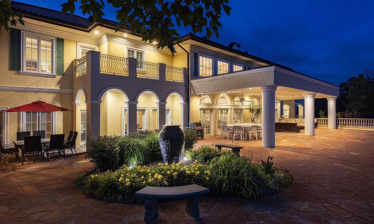 Branson House | 17500sqft Private Branson Estate | Indoor Pool & Hot Tub | Tennis Court | Theater | Sleeps 32