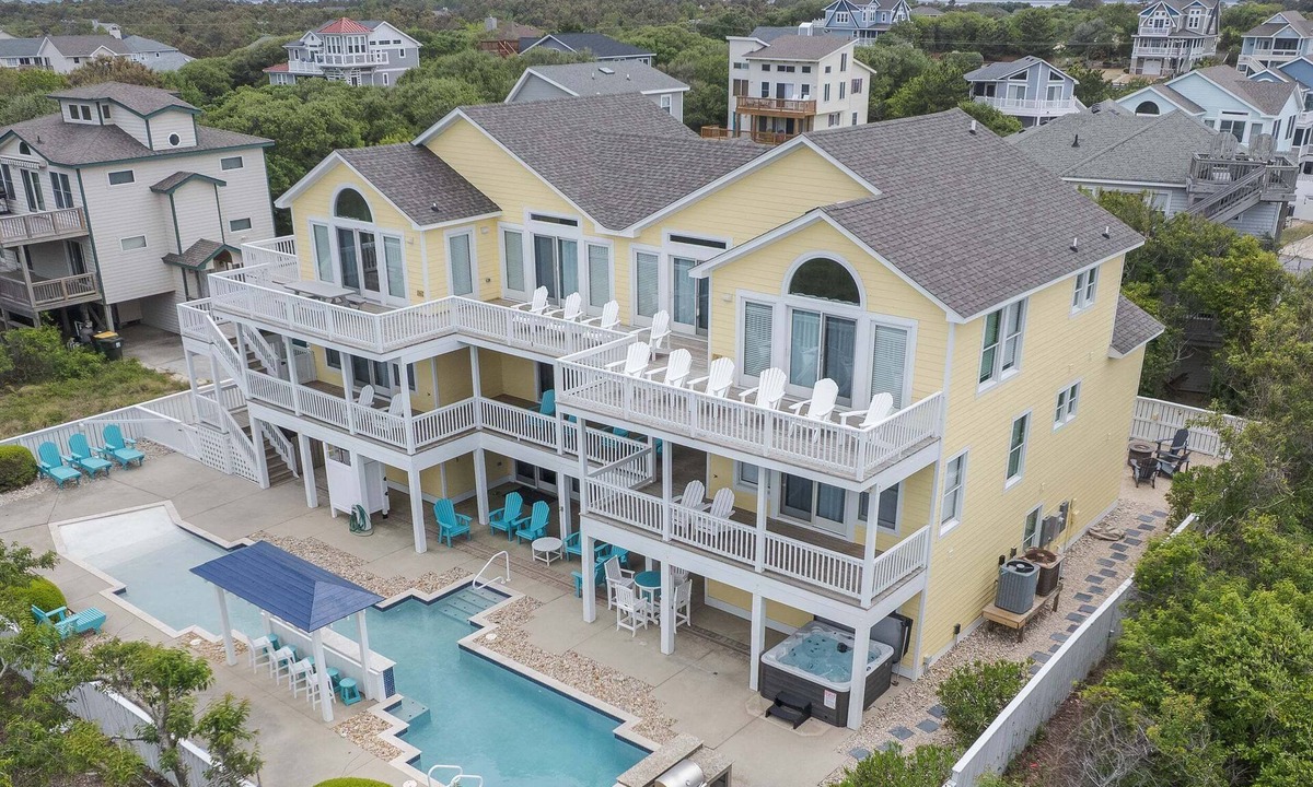 Ocean Sands House | 1893 - Twelve is Enough, 12 Bedroom Corolla Property with Private Pool