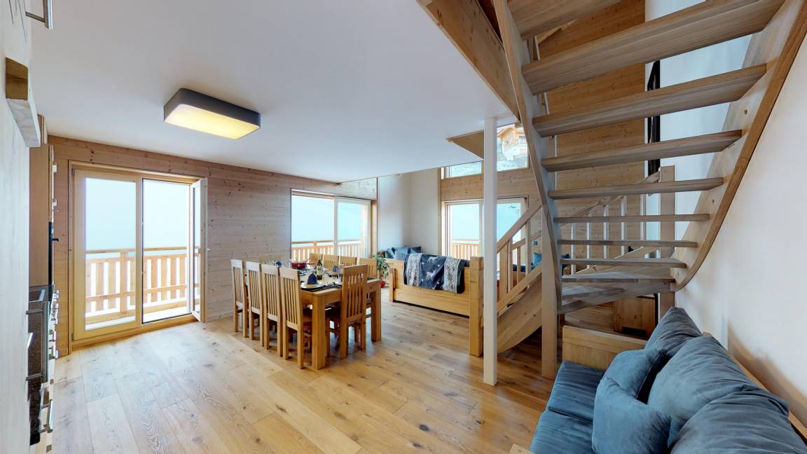 Veysonnaz Apartment | 195 m² Apartment ∙ 4 bedrooms ∙ 14 guests