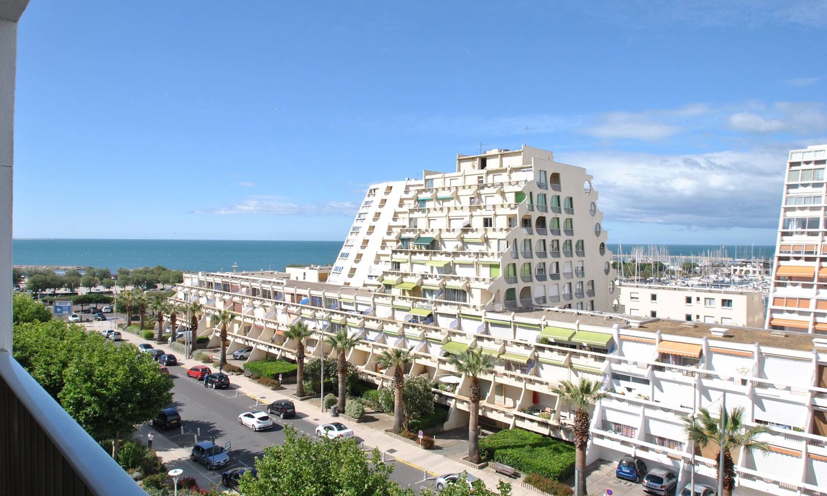 La Grande-Motte Apartment | 2-3 pers air-conditioned studio with harbor and sea view - Grande Motte