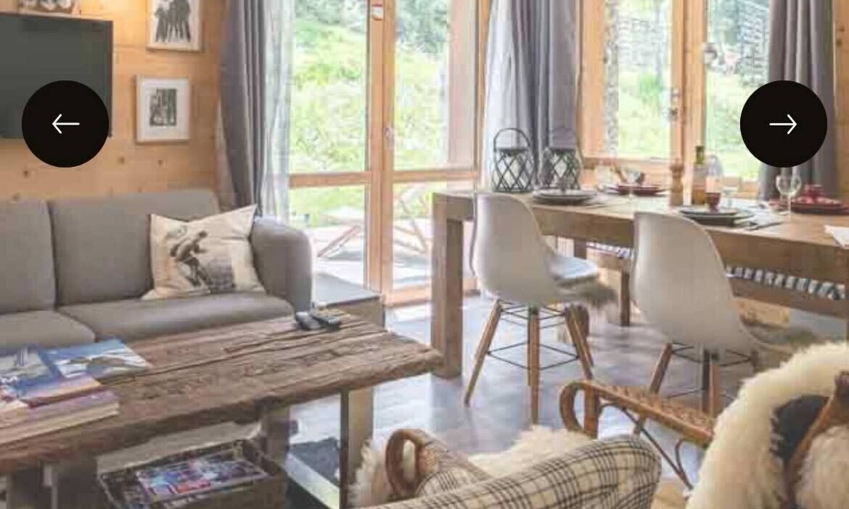 Valmorel Apartment | 2-bedroom apartment "sur piste" with terrace and nature view (Forêt area)