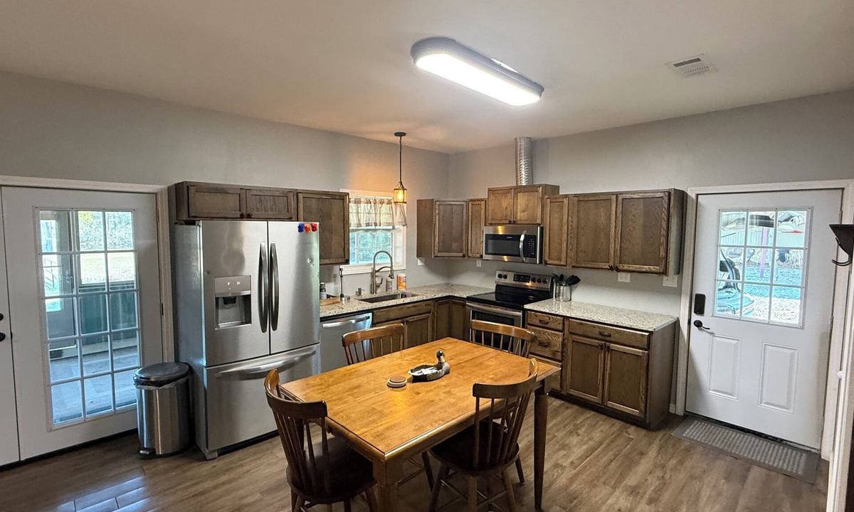 Jonesville Cabin | 2-bedroom cabin in charming Jonesville with cool AC