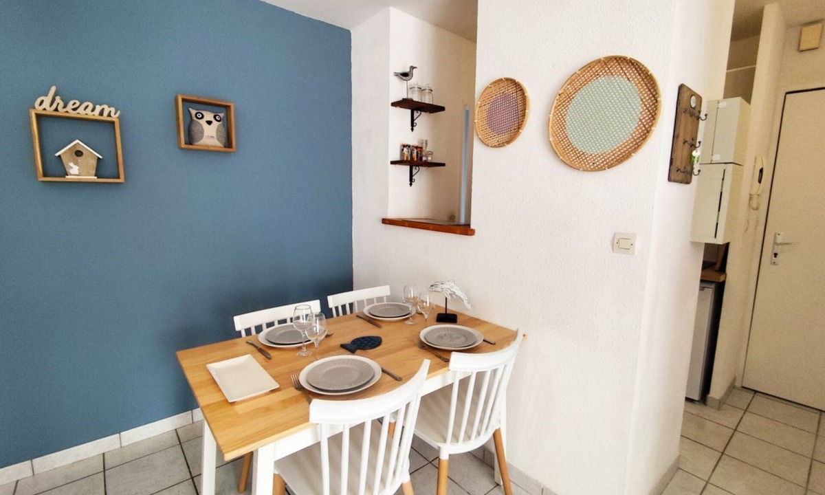 Fort-Mahon-Plage Apartment | 2-bedroom ground floor apartment between sea and golf course