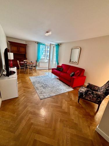 Gratte Ciel Apartment | 2 chambres, garage voiture, résidence calme