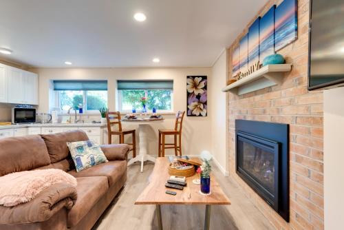 Kenmore House | 2 Mi to St Edward State Park: Ground-Level Studio