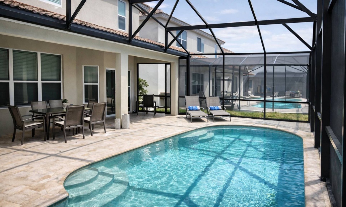 Windsor Hills House | 2 Miles from Disney | Game Room, Private Pool & Spa | 2 Kings, Queen & Themed Twin | Sleeps 14