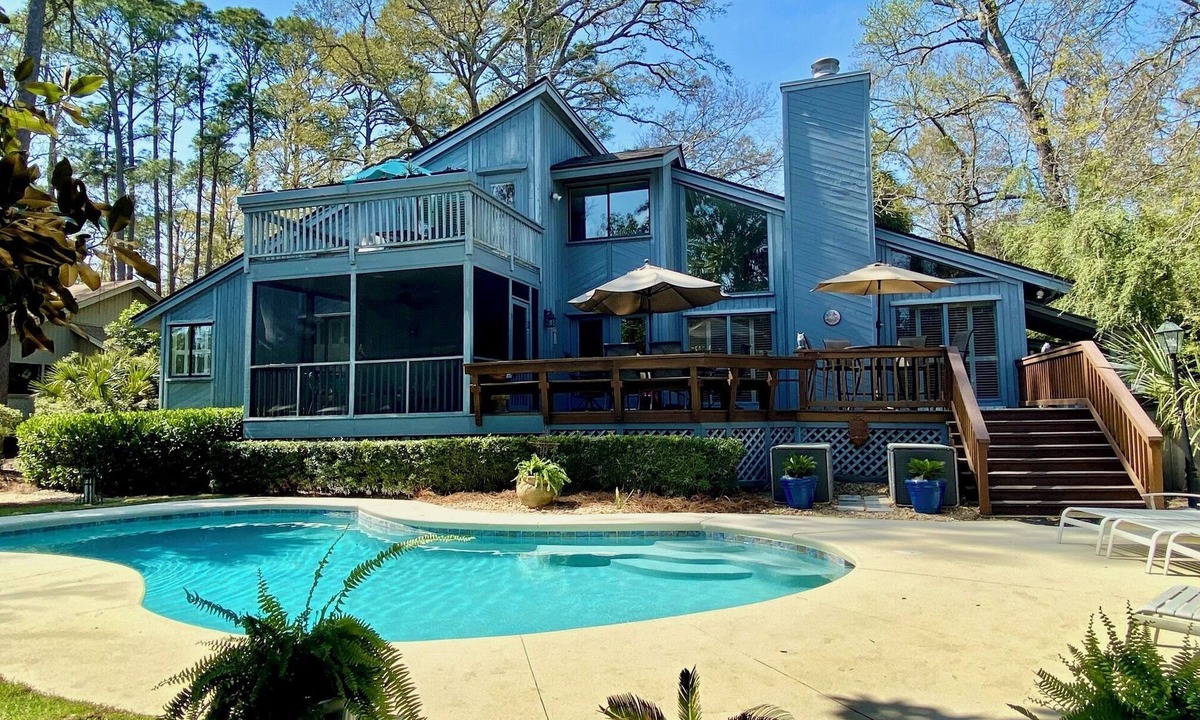 Palmetto Dunes House | 2 Min Walk 2 Beach. Walk 2 Pickleball Golf Tennis Restaurants Pvt Pool SPA Bikes