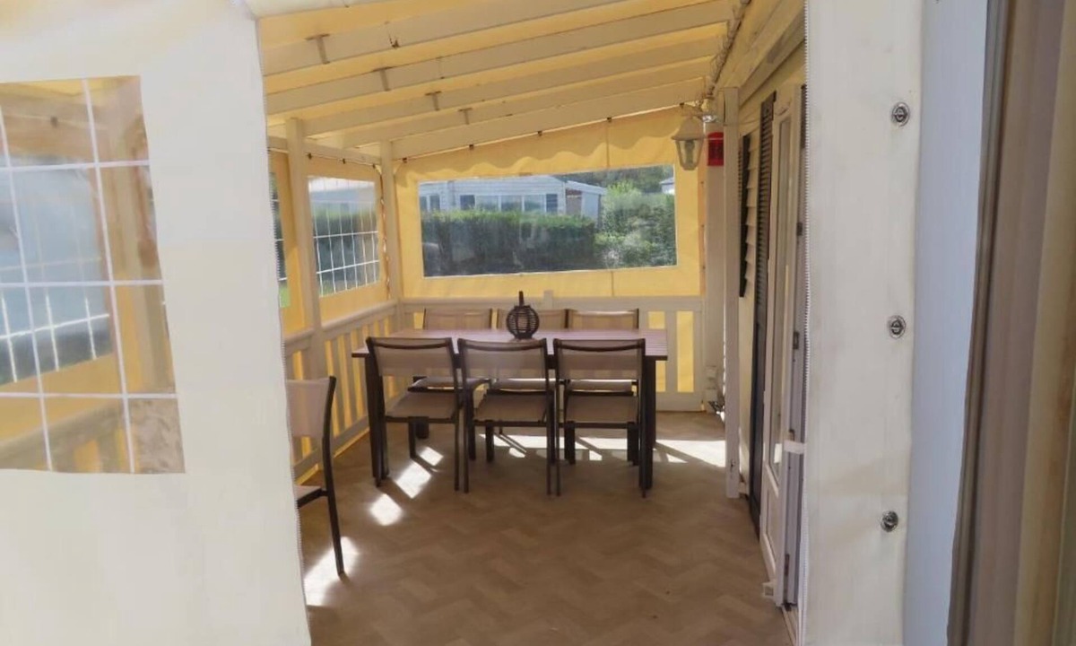 Saint-Arnoult House | 2 Mobil-homes side by side - 10 people - Camping Deauville