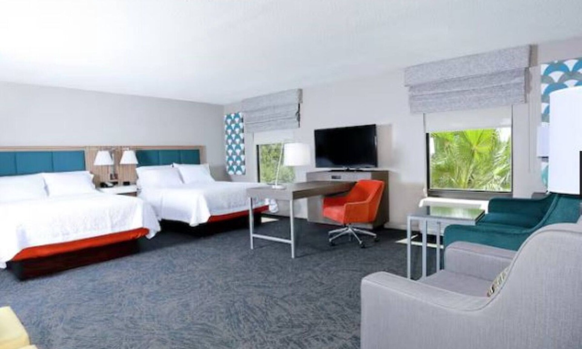 Wesley Chapel Hotel | 2 Queen Studio Suite with Sofa Bed