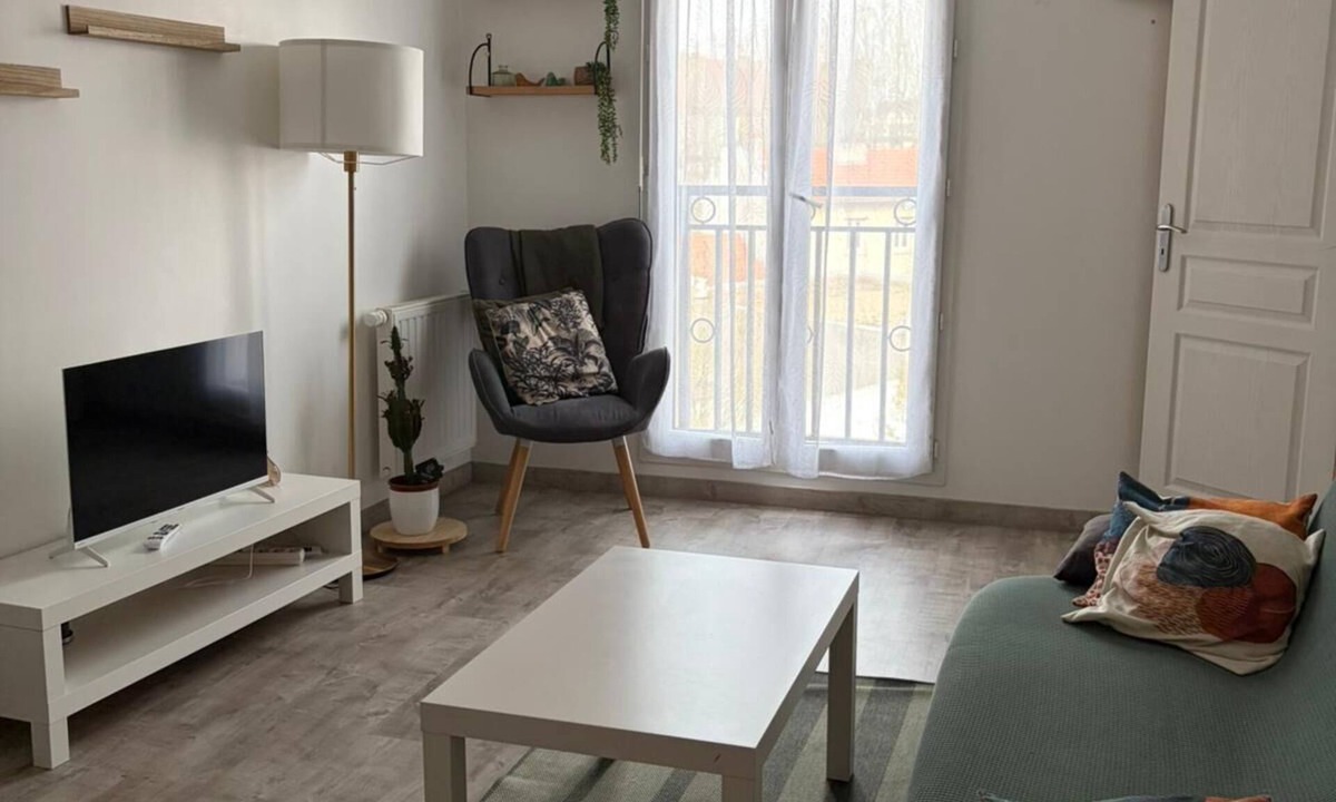 Aulnay-sous-Bois Apartment | 2-room apartment ideally located: walk to the train station/Villepinte/CDG/Paris exhibition center