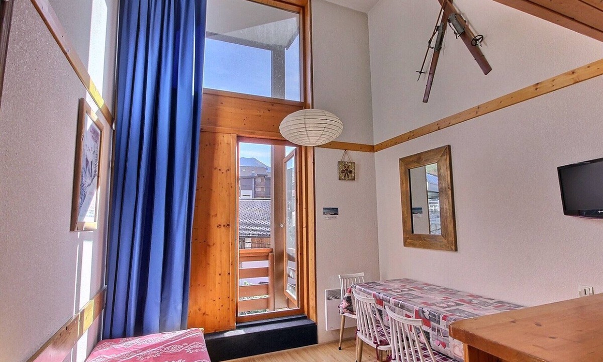 Vallandry Apartment | 2-room apartment for 5 in Vallandry, center station near slopes