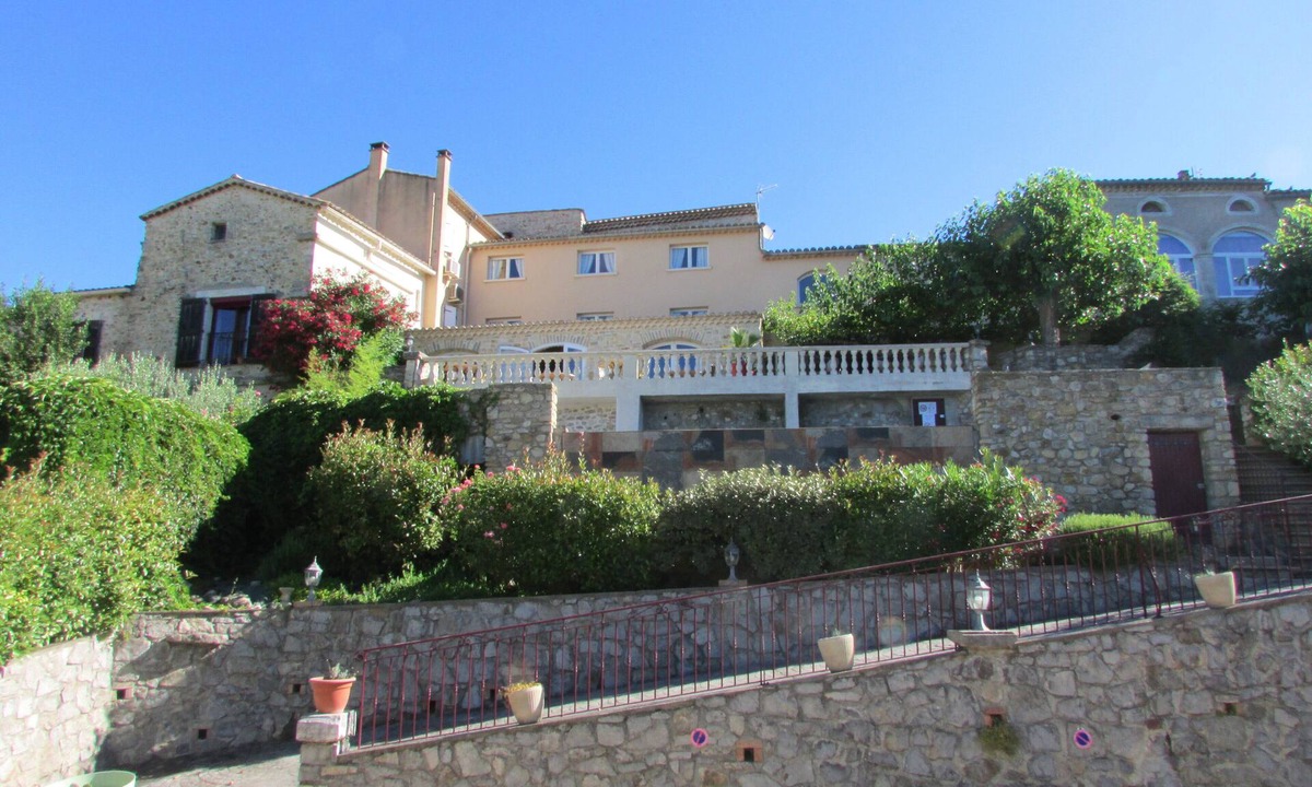 Saint-Victor-de-Malcap House | 2 spacious charming stone gites pool billiards 27 pers gard sud ardeche