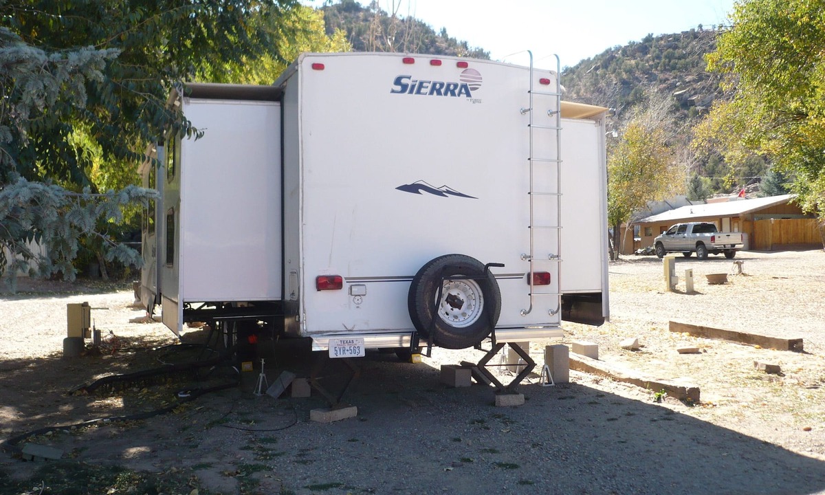 Meeker House | 2007 Forest River Sierra 35ft Travel Trailer