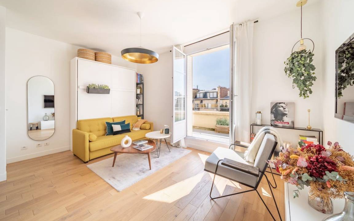 Quartier de la Plaine-de-Monceaux Apartment | 24 m² Apartment ∙ 2 guests