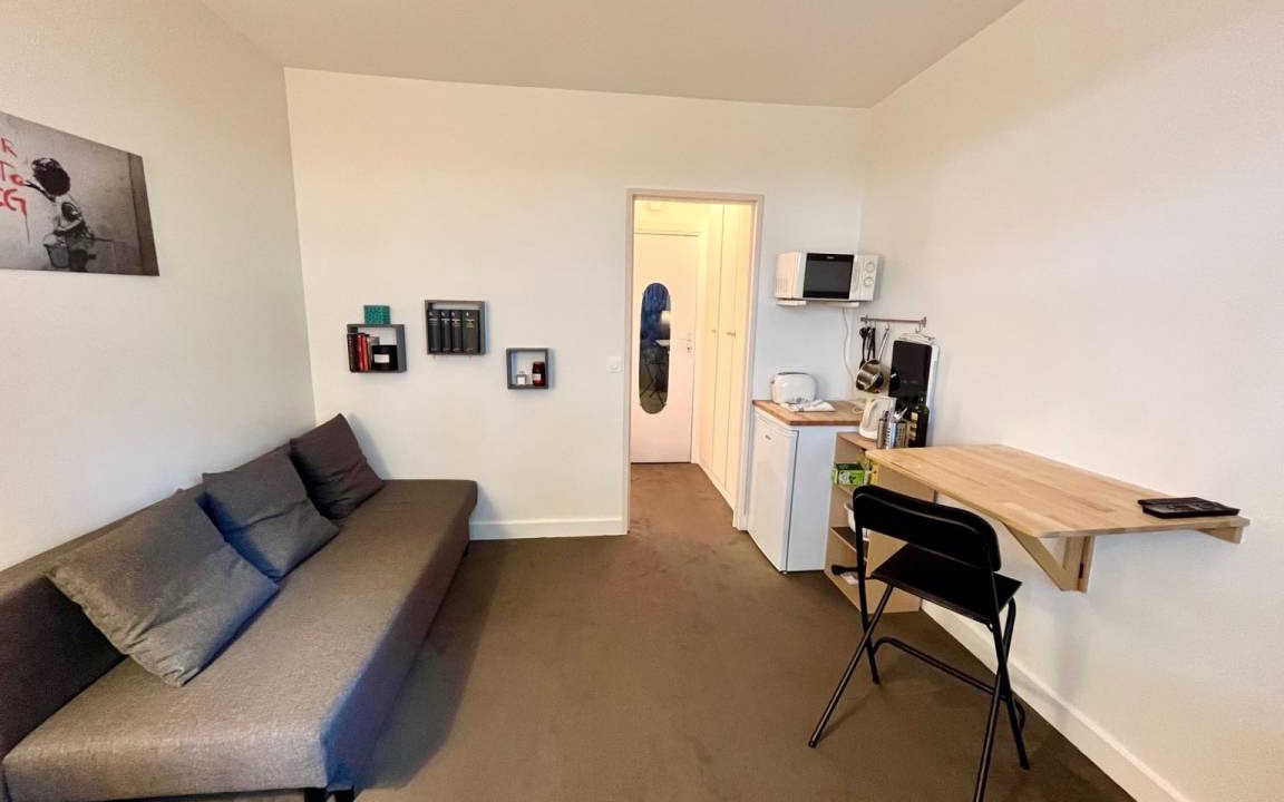 Prince–Marmottan Apartment | 25 m² Studio flat ∙ 1 bedroom ∙ 2 guests
