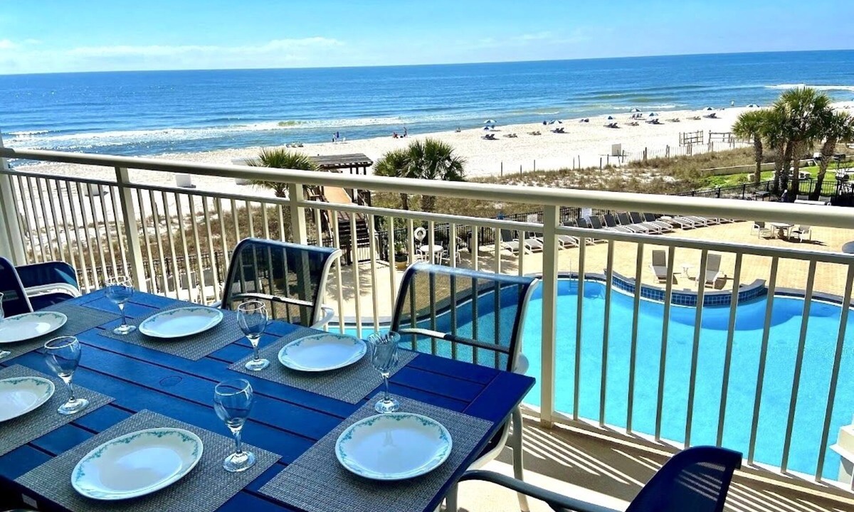 Ono Island Condo | 25%OFF May6-16!Palacio 203 BeachFront!Nice Decor!BestView 2Pools!Hot Tub Tennis!